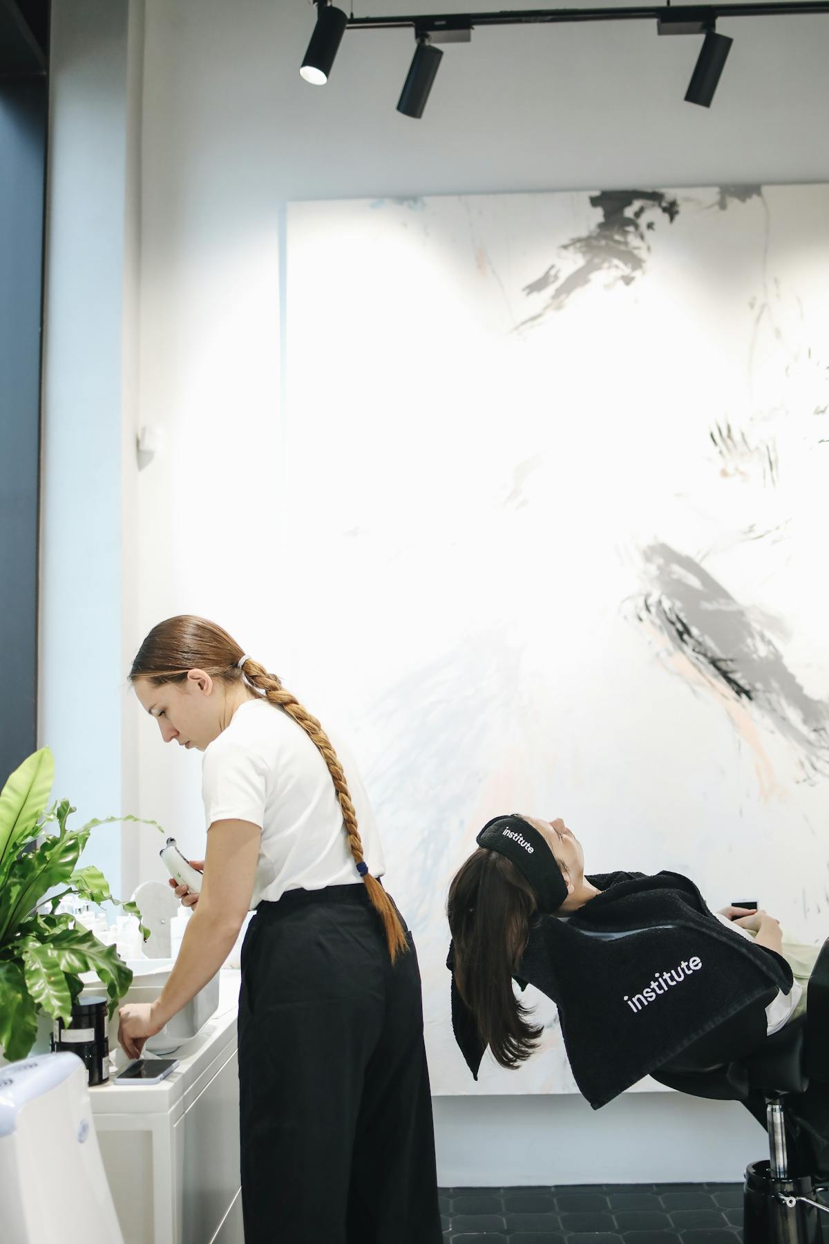 Olaplex-behandling på Hårgalleriet